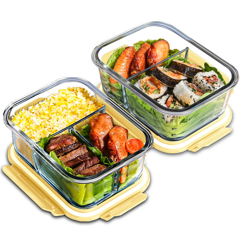 Glass Fresh-Keeping Box high B - Glass Meal Prep Container recension och pris
