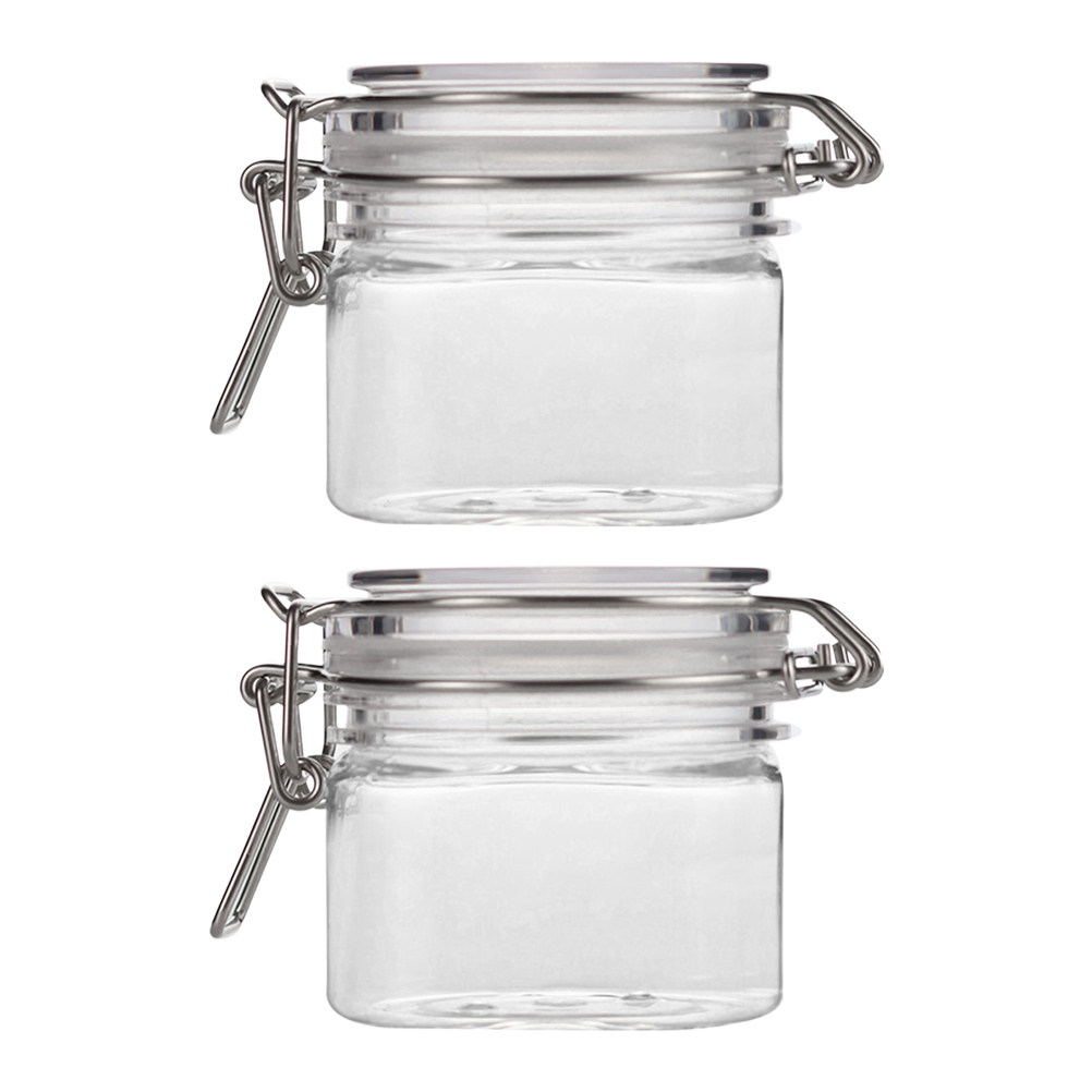 2Pcs Sealed Storage Jars Trans - Food Storage Jars recension och pris