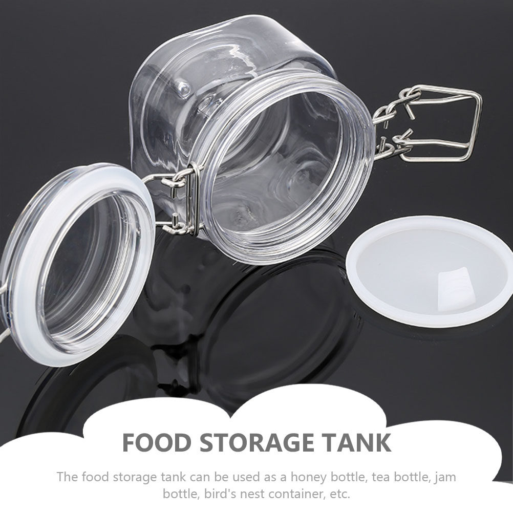 2Pcs Sealed Storage Jars Trans - Food Storage Jars recension och pris