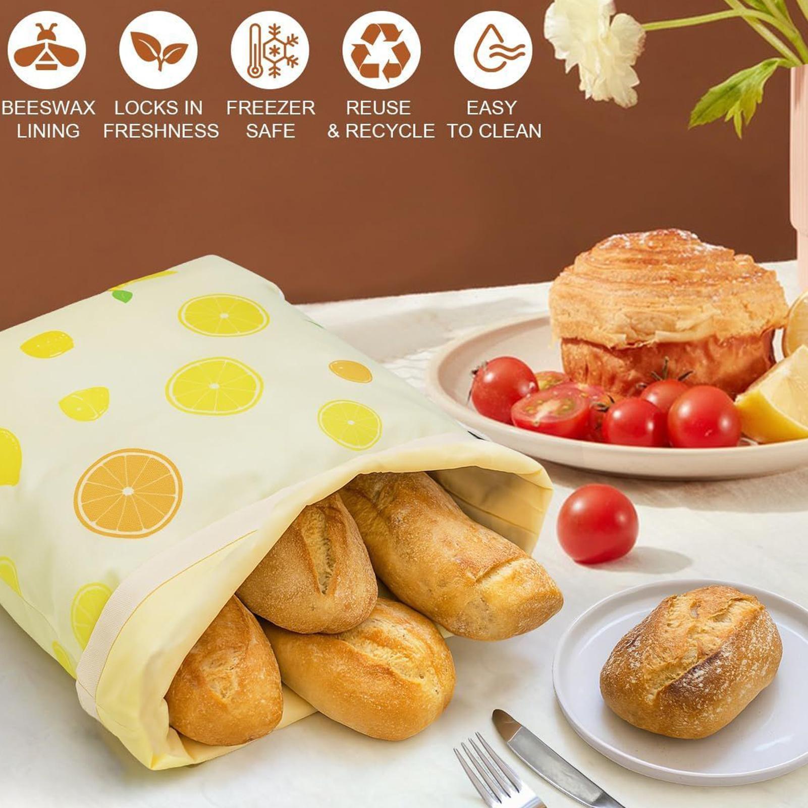 Bread Bags Reusable Reusable B - Food Storage Reusable Bags recension och pris