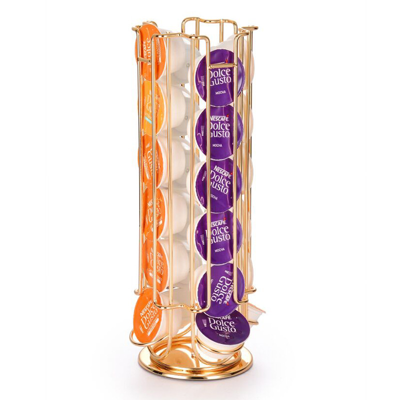 New Gold 24Cups Rotatable Coff - Food Storage Types recension och pris