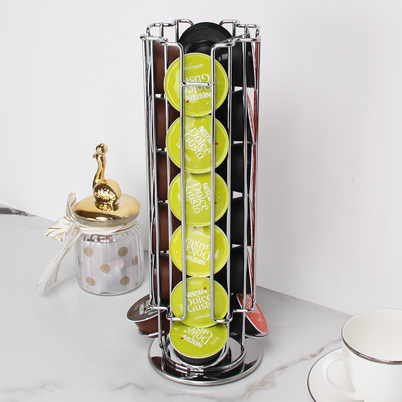 New Gold 24Cups Rotatable Coff - Food Storage Types recension och pris