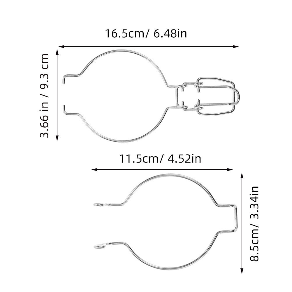 12Pcs Glass Jar Wire Clamps St - Food Storage Jars recension och pris