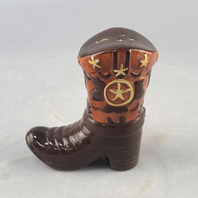Vintage Boots Ceramic Spice Ja - Food Storage Jars recension och pris