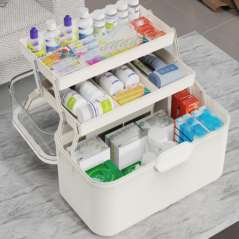 Large Capacity Clear Lid Medic - Food Storage Cabinet For Kitchen recension och pris