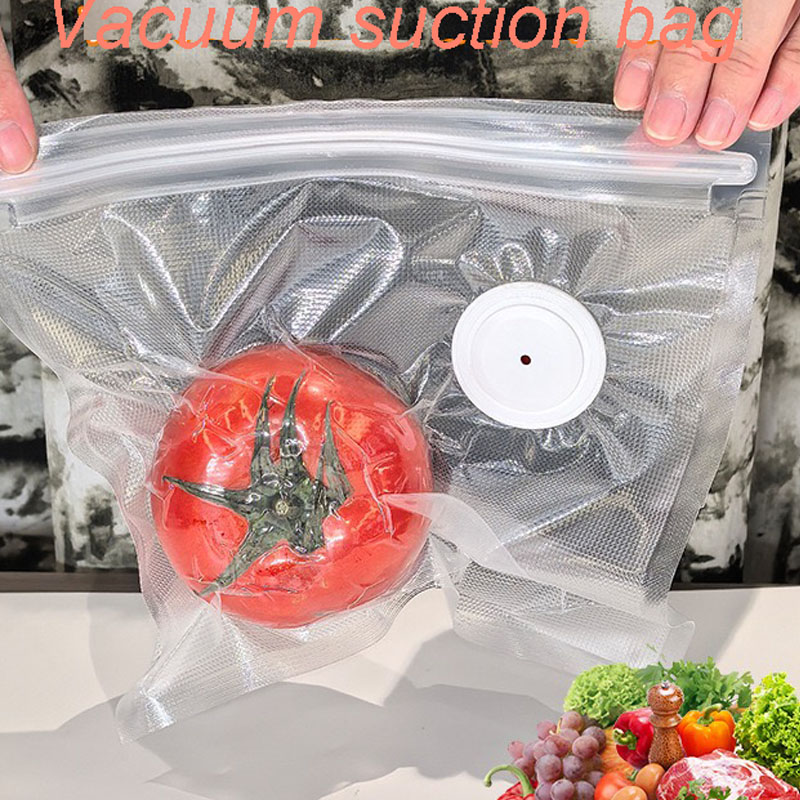 New Reusable Air Vacuum Storag - Food Storage Reusable Bags recension och pris