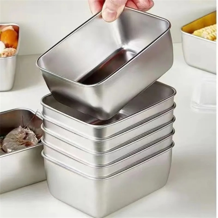 1/3/5pcs Stainless Steel Food  - Food Storage Cupboard recension och pris