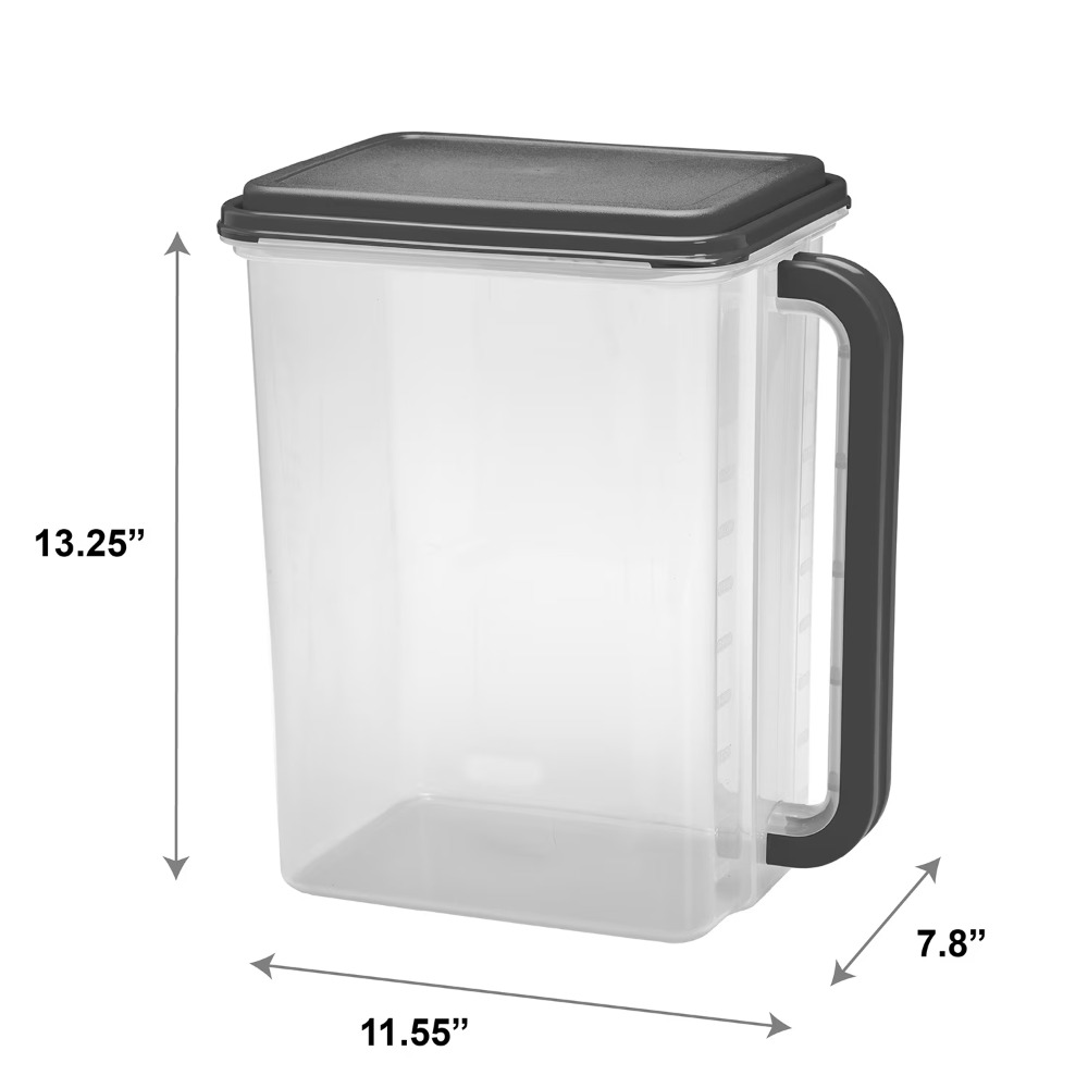 Large Capacity Plastic Food St - Food Storage Plastic Containers With Lids recension och pris