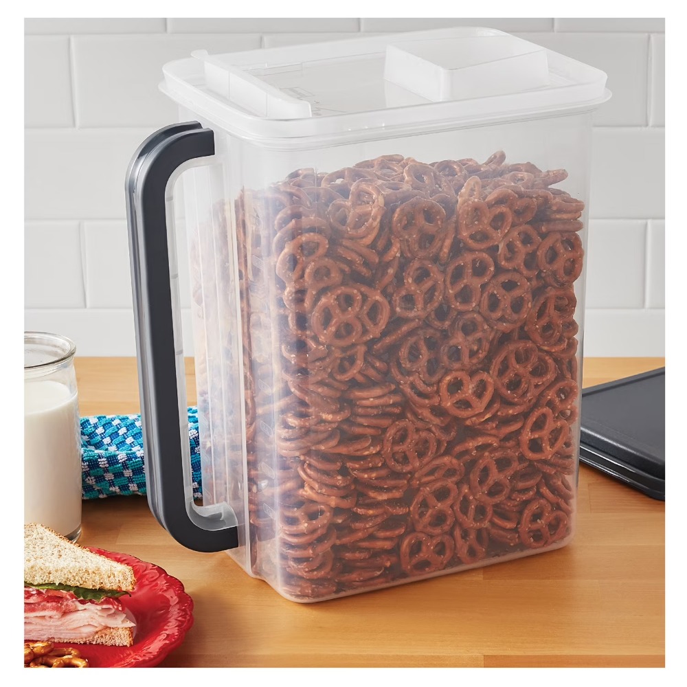 Large Capacity Plastic Food St - Food Storage Plastic Containers With Lids recension och pris
