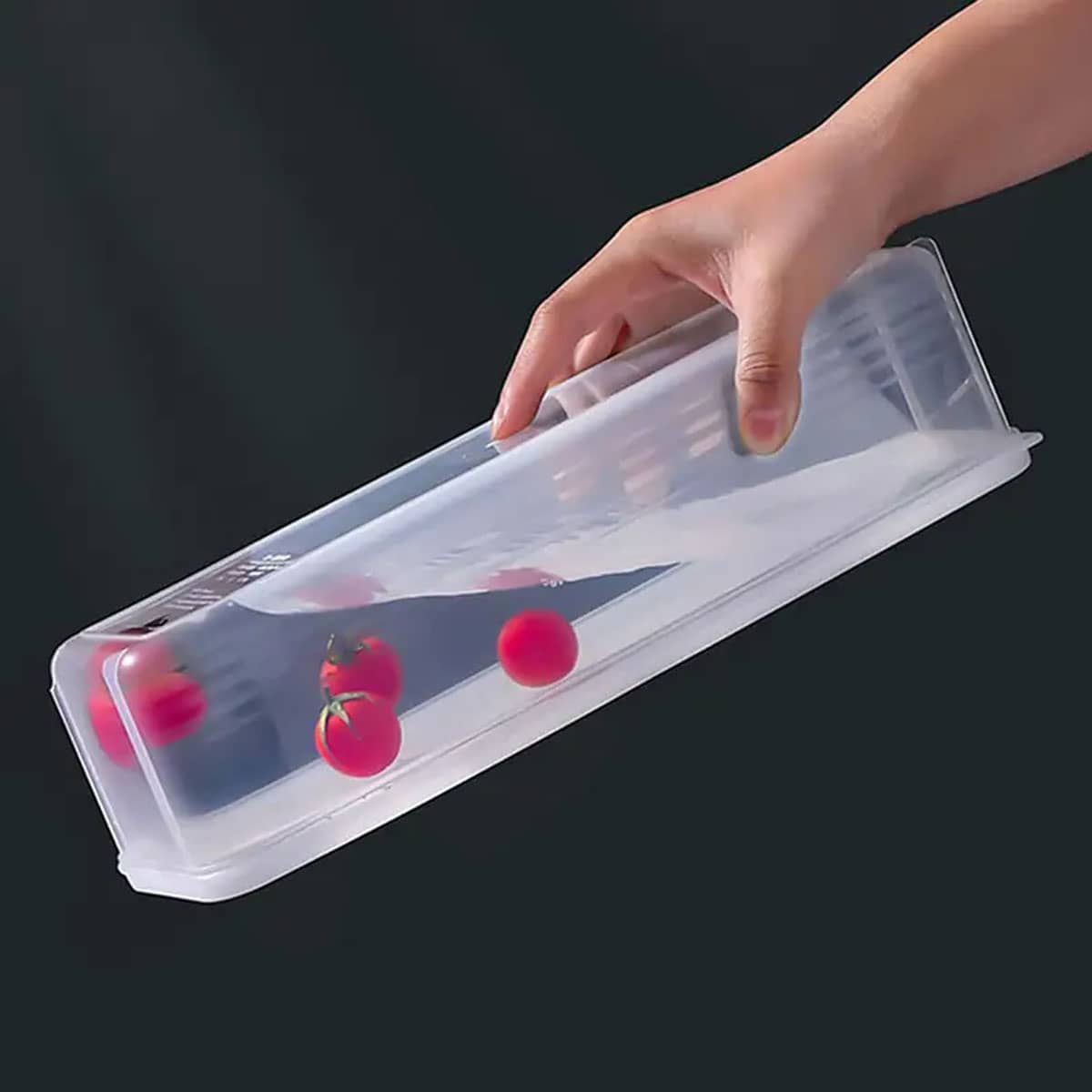 1 Plastic Transparent Storage  - Food Storage Cupboard recension och pris